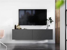 Szafka RTV SELF 2 120 grafitowa mat