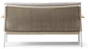 Kremowa sofa ogrodowa Ray – Diphano