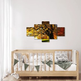 Obraz jesiennego drzewa (125x70 cm)