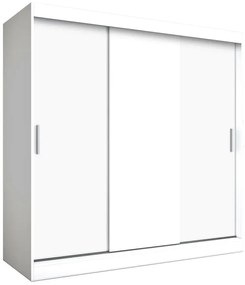 Szafa Przesuwna 200 Cm Biała H1-K65