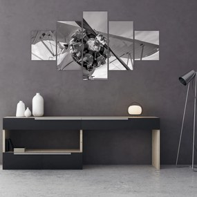 Obraz - Samolot (125x70 cm)