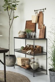 Zestaw 2 kwadratowych pudełek z drewna jesionowego CHIP WOOD