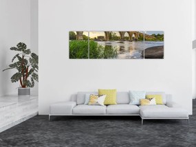 Obraz - Most kolejowy w Richmond (170x50 cm)