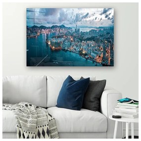 Szklany obraz 70x50 cm Hongkong – Wallity