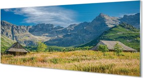 Panel szklany do Kuchni Górska Osada w Dolinie