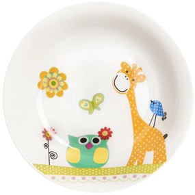 Orion Głęboki talerz dla dzieci Giraffe,  19 cm