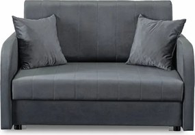 Fotel do Spania VERO 2 Rozkładany Dwuosobowy Amerykanka Szary