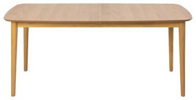 Rozkładany stół z blatem w dekorze dębu 180x90 cm Montreux – Actona