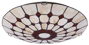 Rabalux 8091 - Tiffany plafon witrażowy MARVEL 2xE27/60W/230V