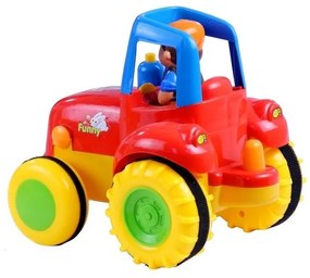 Traktor przyczepa zwierzątka gra świeci odgłosy
