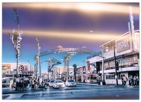 Zdjęcie ulicy w Las Vegas (70x50 cm)