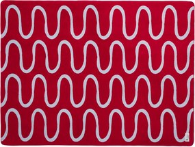 Czerwony koc 150x200 cm Swirl – noo.ma