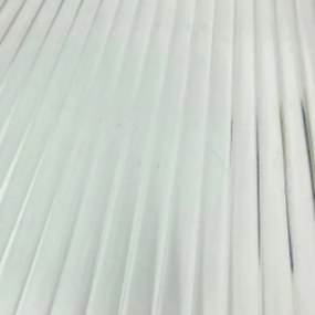 Ścianka prysznicowa WALK IN FIX przezroczysta półokrągła ryflowana 8 mm ARTE WELLE Oval Clear MASSI | Różne rozmiary : Kolor profili kabiny - złoty, Szerokość ścianki - 80 cm, Typ montażu - WALK in FIX (Do ściany)