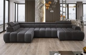 Narożnik BULL XL Lewostronny z elektryczną funkcją regulacji tkanina Salvador 15 WERSAL