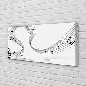 Fotoobraz na płótnie Symbol Muzycznej Harmonii