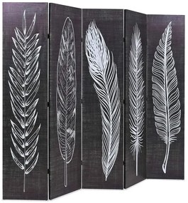 Nowoczesny parawan z nadrukiem - Korvi 3X 200 x 170 cm