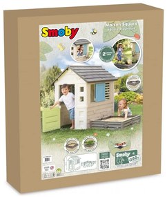 Smoby life domek ogrodowy z piaskownicą