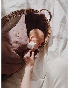Ciemnofioletowy zestaw do łóżeczka – Malomi Kids