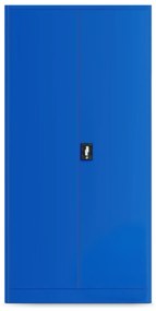 Warsztatowo-narzędziowa szafa metalowa BRUNO, 920 x 1850 x 500 mm, niebieska