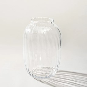 Wazon Glass Flow 18x18x28 cm