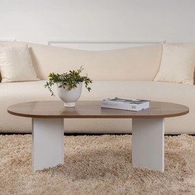 Stolik kawowy Sable Walnut White