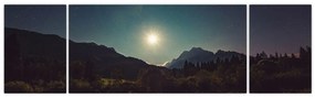 Obraz - nocne niebo (170x50 cm)