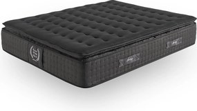 Materac Sprężyny kieszeniowe Grand Spring Black, 30cm, 90x190cm - Moonia