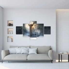 Obraz - Magiczne lustro (125x70 cm)