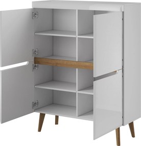 Komoda NORDICO 107 cm do Salonu Sypialni Biały