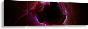 Obraz - abstrakcja chmur (170x50 cm)