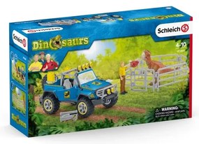 Schleich 41464 Wóz terenowy z wybiegiem zewnętrznym dla dinozaura