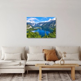 Obraz na szkle - Hallstätter See, Hallstatt, Austria (70x50 cm)