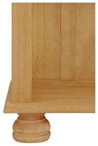 Regał z litego drewna sosnowego 77x116 cm Ella – Støraa