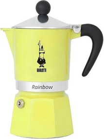 Włoska kawiarka BIALETTI Rainbow Żółta 6 filiżanek 0,30 L