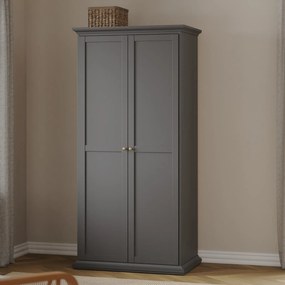 Dwudrzwiowa szafa Paris 2 kolor szary