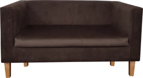 Sofa Monaco : Kolor nogi - Drewno, Kolor tkaniny - Kronos6/Poso6, Typ tkaniny - Kronos/Poso, Wysokość nogi - 15 cm