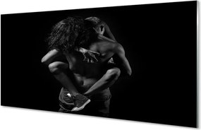 Panel szklany do Kuchni Bliskość Mężczyzny i Kobiety