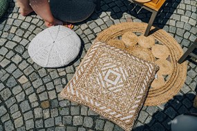Naturalna poduszka do siedzenia na podłogę MEISO