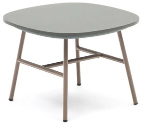 Okrągły stolik ogrodowy z betonowym blatem ø 60 cm Bramant – Kave Home