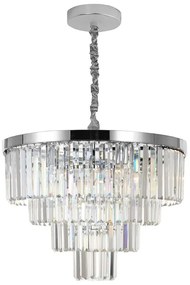 Lampa kryształowa wisząca APP1534-8CP4 Chrom