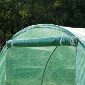 Tunel foliowy ogrodowy 2x3 m z oknami i moskitierą G890