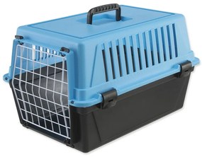 Czarny/jasnoniebieski transporter dla czworonoga 37x58 cm Ferplast Atlas 20 – Plaček Pet Products