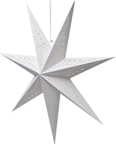 Solight LED gwiazda świąteczna, wisząca, 60 cm, 20x LED, timer, 2x AA