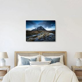 Obraz góry i rzeki (70x50 cm)