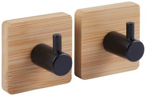 Zestaw 2 haczyków samoprzylepnych STIKY, 2 uchwyty x 4,5 x 4,5 cm