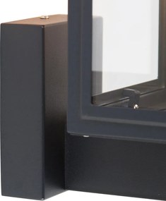 Inteligentna lampa ścienna szara w komplecie z inteligentną żarówką G95 - Sutton Up