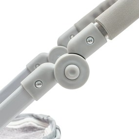 Baby Mix Wózek dla lalek 2w1 Sophie różowo-szary, 63,5 x 37 x 63,5 cm