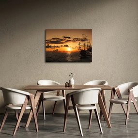 Obraz - Statek piracki (70x50 cm)