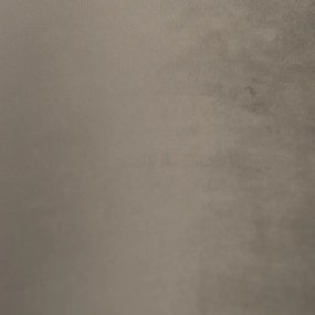 Aksamitny abażur taupe 40/40/40 ze złotym wnętrzem