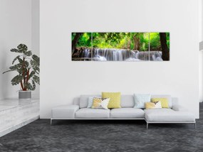 Obraz - Wodospad (170x50 cm)